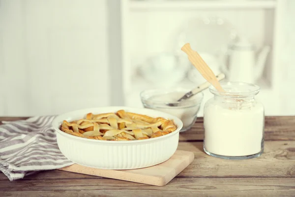 Homemade apple pie — Stock Photo, Image