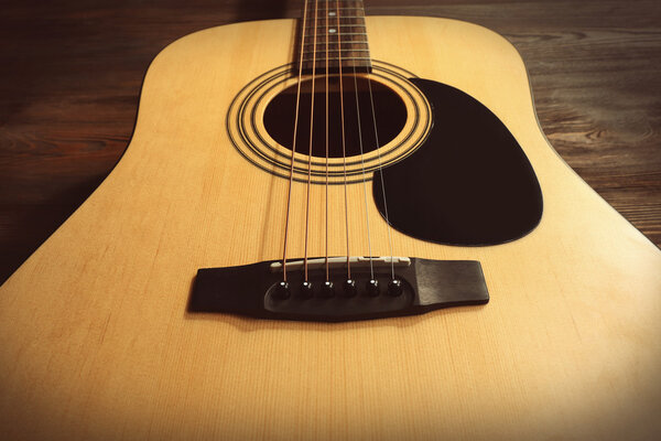 Classic acoustic guitar