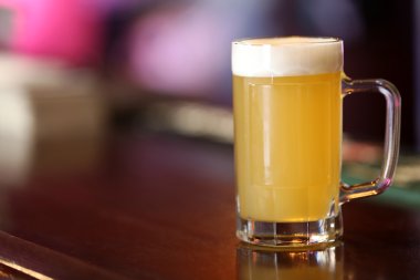 Soğuk bira bardağı.