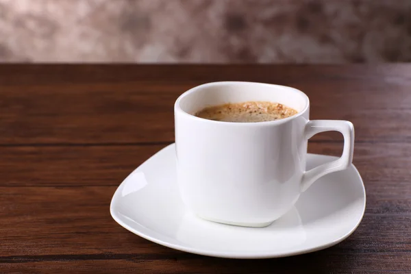 Kopje koffie op tafel — Stockfoto