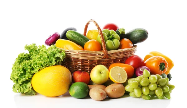 Frisches Gemüse und Obst — Stockfoto