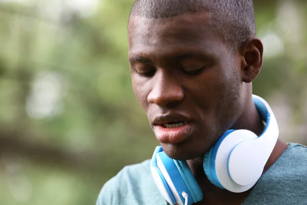 Handsome African American man — Stock Photo, Image