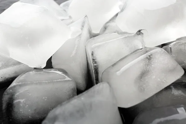 Cubi di ghiaccio opaco — Foto Stock