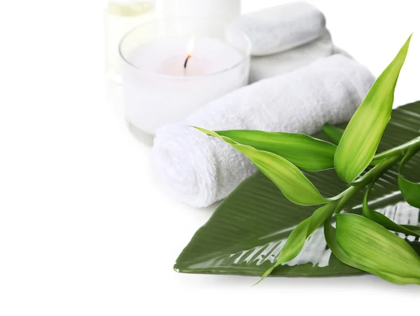 Beautiful composition of spa treatment Stock Photo