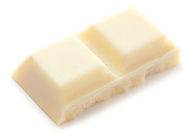 beyaz çikolata parçaları