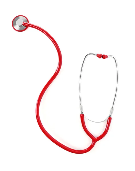 Medical stethoscope isolated on white — Stock Photo, Image