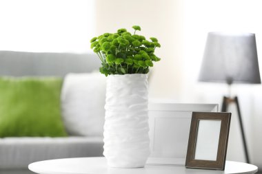 Güzel yeşil krizantem