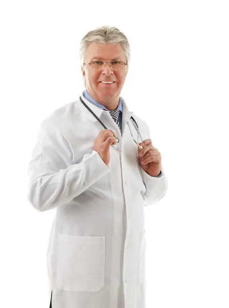 Doutor isolado em branco — Fotografia de Stock