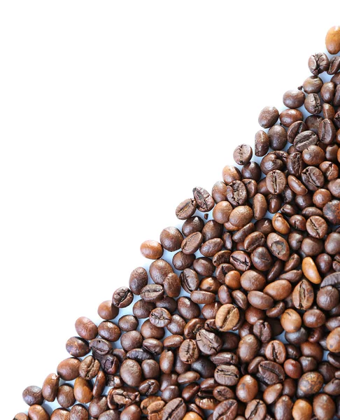 Coffee beans on white background — Stock Photo, Image