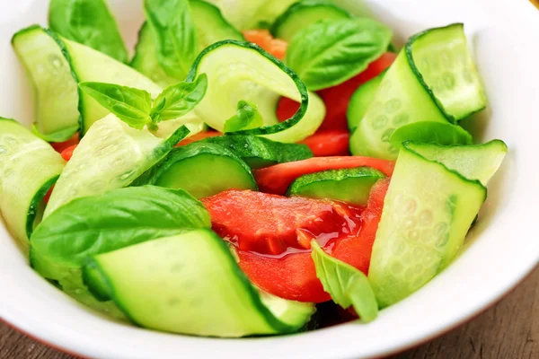 Vegetable salad background — Stock Photo, Image