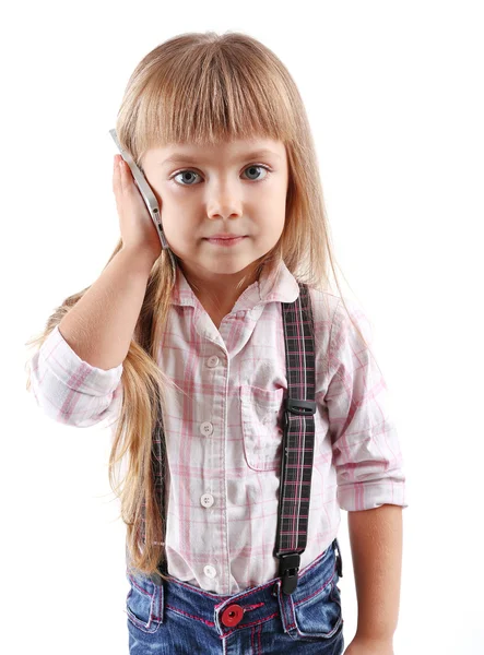 Schöne kleine Mädchen — Stockfoto