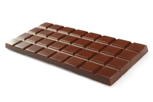 Chocoladereep geïsoleerd op wit — Stockfoto