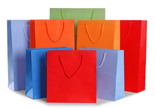 Carta Shopping bags — Foto Stock