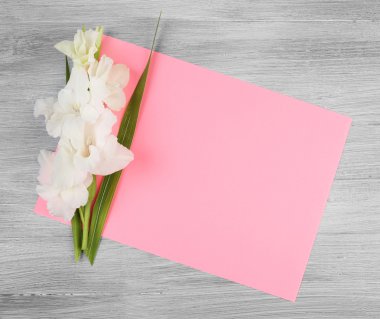 Güzel Glayöl ile boş kartı