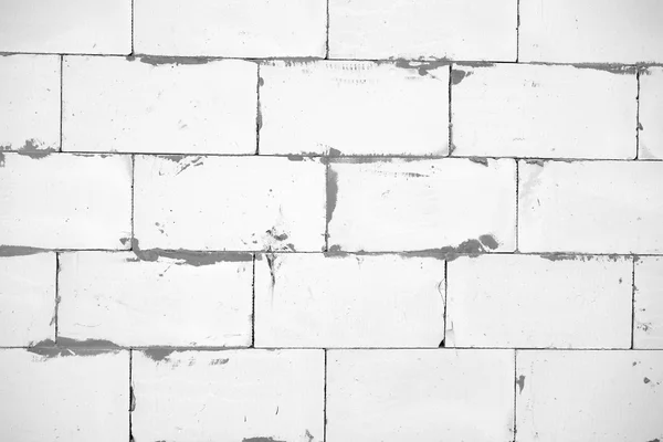 Parede de tijolo branco fundo — Fotografia de Stock