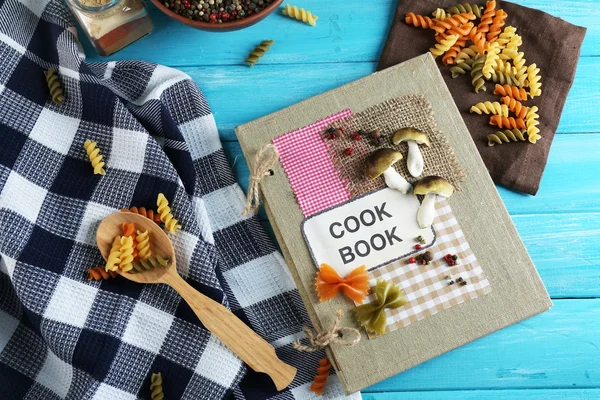 Libro de cocina decorado —  Fotos de Stock