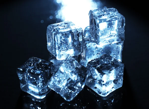 Shining ice cubes — Stock Photo, Image