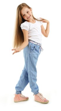 Güzel küçük kız.