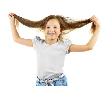 Güzel küçük kız.