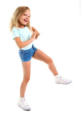 Güzel küçük kız.