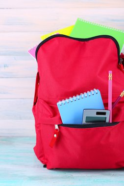 okul donanımları ile çanta