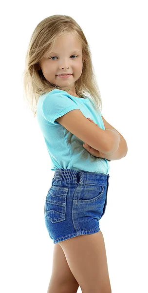 Beautiful little girl — Stock Photo, Image