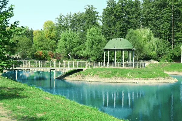 Piękny park w Feofania — Zdjęcie stockowe