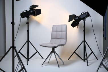 Modern iç ile fotoğraf stüdyosu