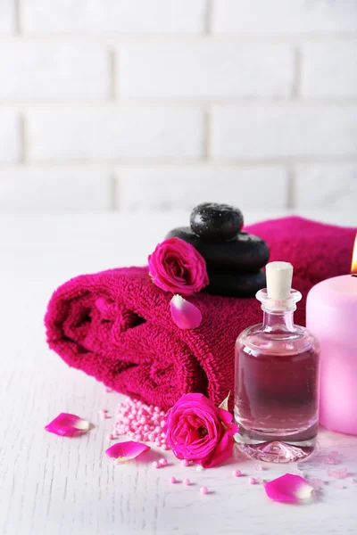 Beautiful composition of spa treatment — Stock Photo, Image