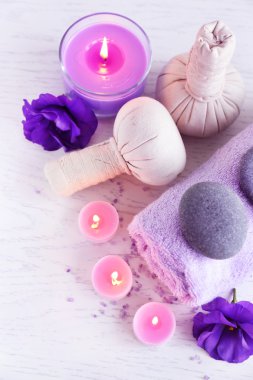 Güzel spa kompozisyonu