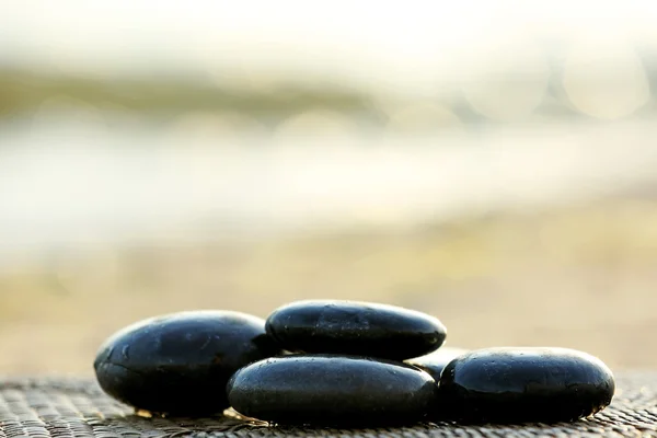 Piedras de spa al aire libre —  Fotos de Stock