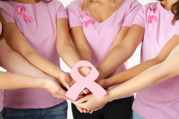 Emblem of awareness cancer — Stock Photo, Image