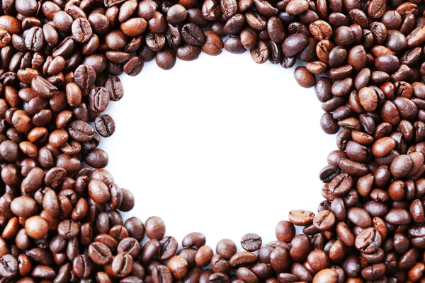 Szemes kávé-keret — Stock Fotó