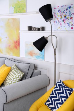 güzel modern oturma odası