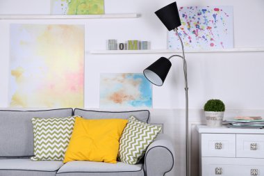 güzel modern oturma odası