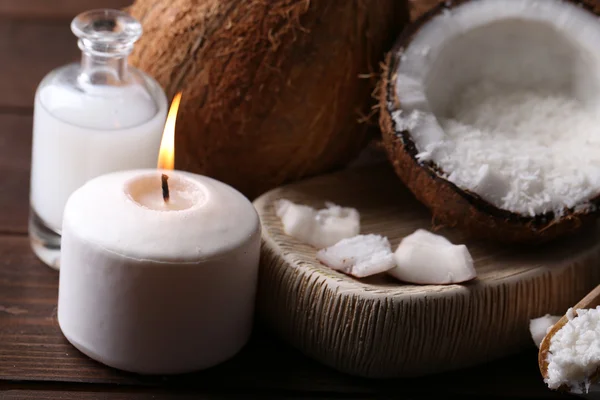 Produits de noix de coco spa — Photo