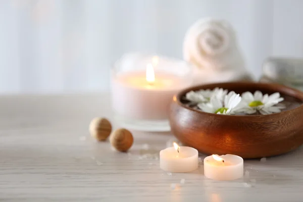 Beautiful composition of spa treatment — Stock Photo, Image