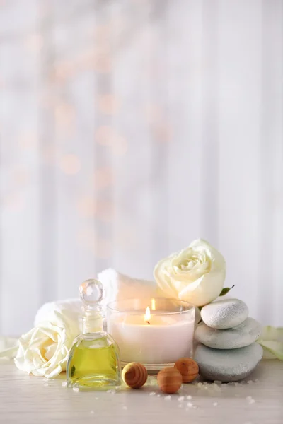 Beautiful composition of spa treatment — Stock Photo, Image