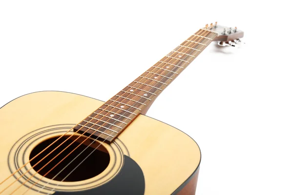 Guitarra isolada em branco — Fotografia de Stock
