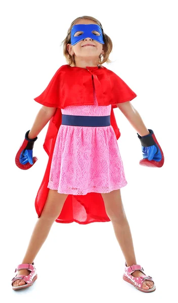Superhéroe niña — Foto de Stock