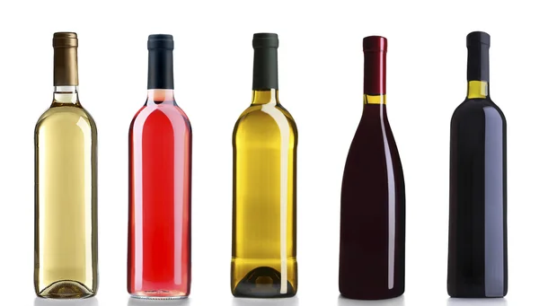 Set of wine bottles — Stock Photo, Image