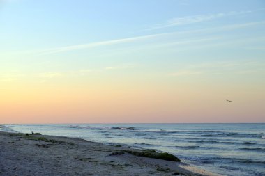 Sakin denizde akşam