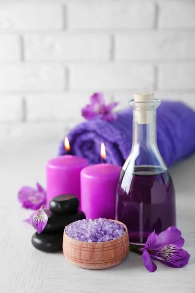 Beautiful composition of spa treatment — Stock Photo, Image