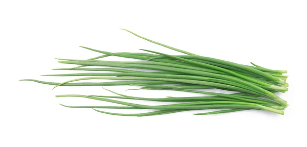 Cebolla verde fresca aislada sobre fondo blanco —  Fotos de Stock