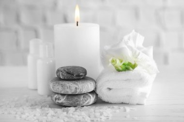 Güzel spa kompozisyonu