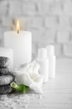 Güzel spa kompozisyonu