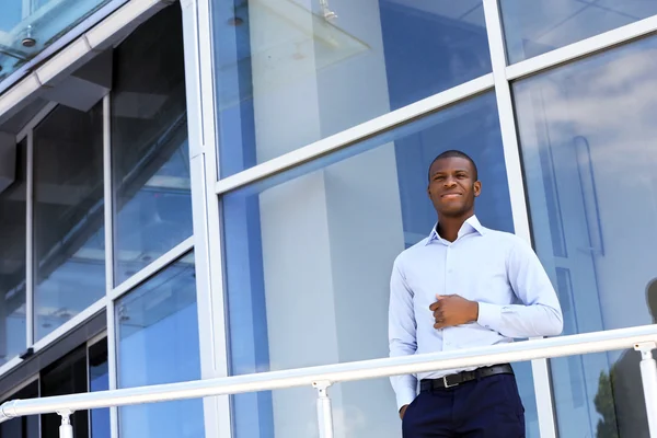 Handsome African American businessman — Stock Photo, Image