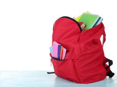 okul donanımları ile çanta