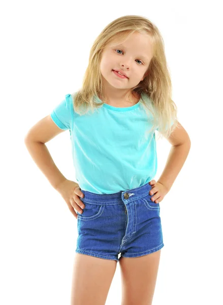 Beautiful little girl — Stock Photo, Image