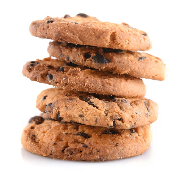 Cookies with chocolate crumbs — Stock Photo, Image